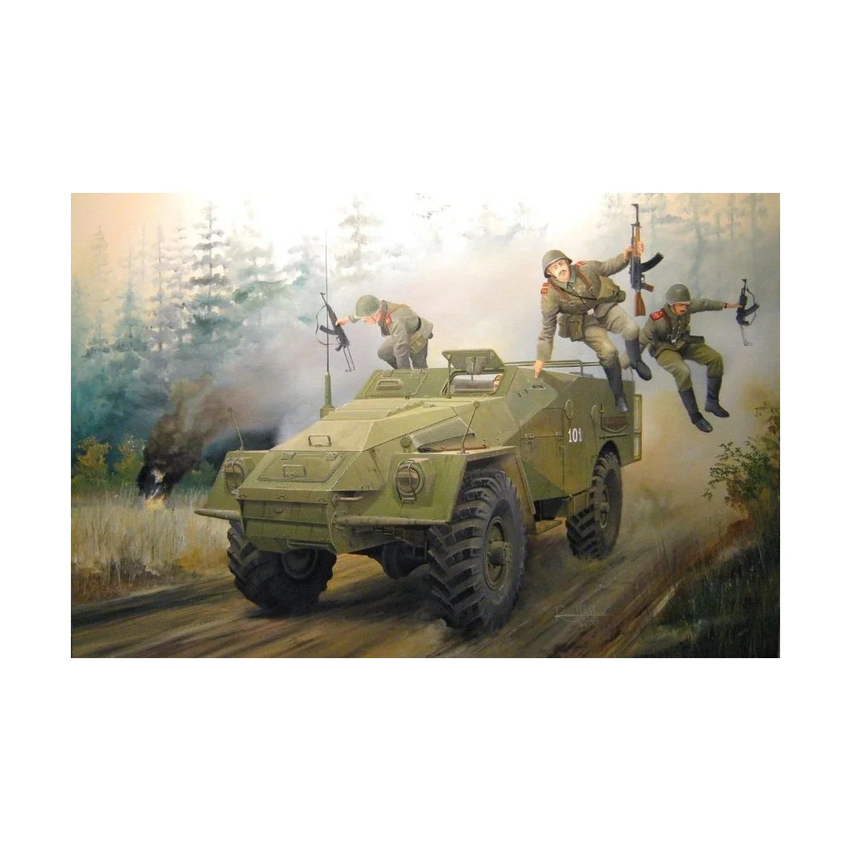 Russian BTR-40 APC, 1/35 - Trumpeter 05517