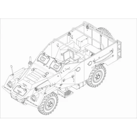 Russian BTR-40 APC, 1/35 - Trumpeter 05517