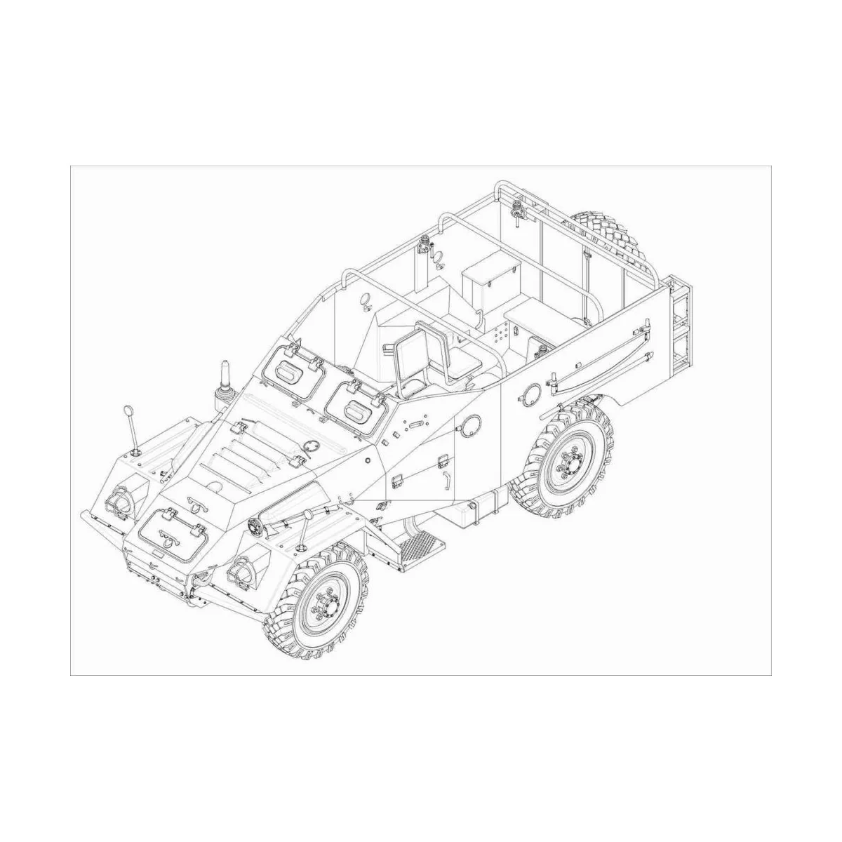 Russian BTR-40 APC, 1/35 - Trumpeter 05517