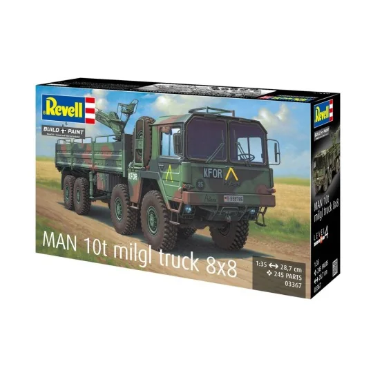 MAN 10t milgl truck 8x8, 1/35 - Revell 03367