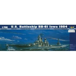 Schlachtschiff USS Iowa BB-61 1984, 1/700 - Trumpeter 05701