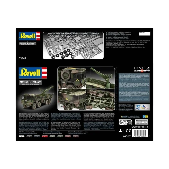 MAN 10t milgl truck 8x8, 1/35 - Revell 03367