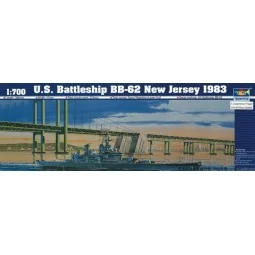 Schlachtschiff USS New Jersey BB-62 1983, 1/700 - Trumpeter 05702