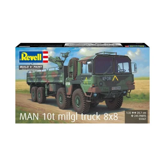 MAN 10t milgl truck 8x8, 1/35 - Revell 03367