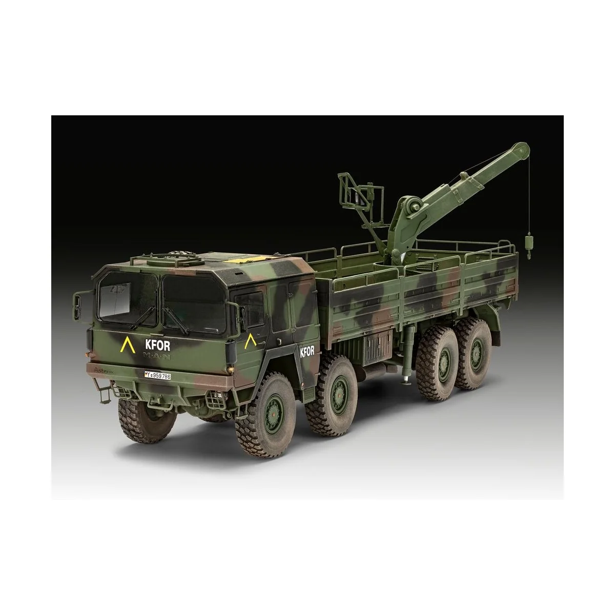 MAN 10t milgl truck 8x8, 1/35 - Revell 03367