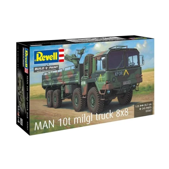 MAN 10t milgl truck 8x8, 1/35 - Revell 03367