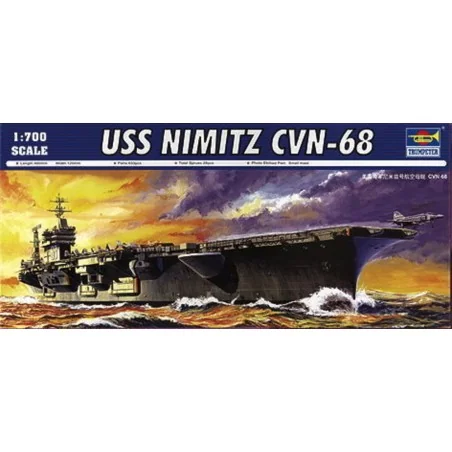 USS Nimitz CVN-68, 1/700 - Trumpeter 05714