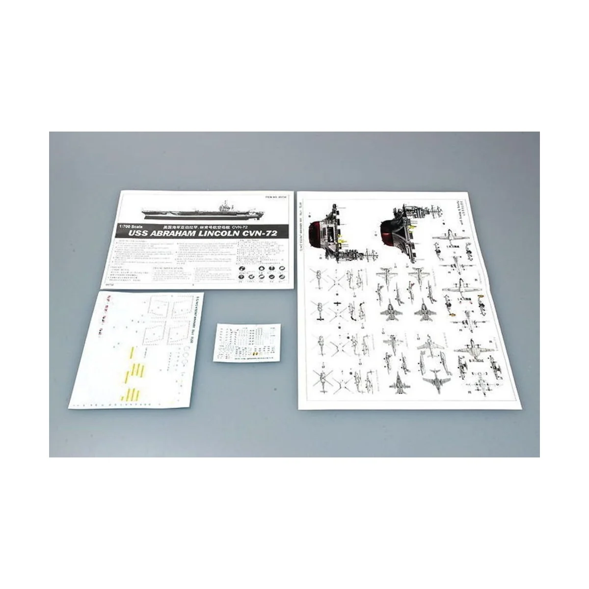 USS Abraham Lincoln CVN-72, 1/700 - Trumpeter 05732