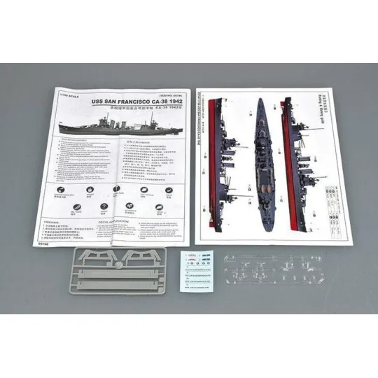 USS San Francisco, 1/700 - Trumpeter 05746