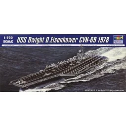 USS Dwight D. Eisenhower CVN-69 1978, 1/700 - Trumpeter 05753