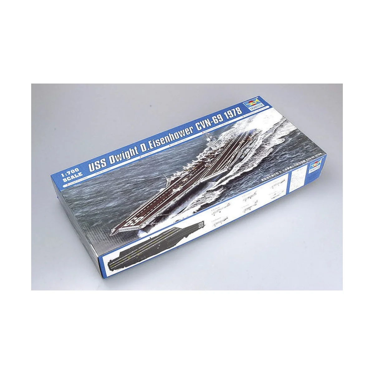 USS Dwight D. Eisenhower CVN-69 1978, 1/700 - Trumpeter 05753