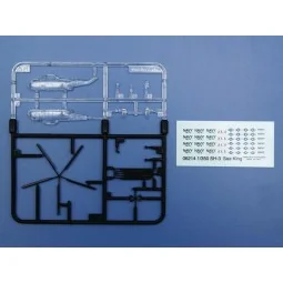 Sikorsky SH-3H Sea King Helicopter, 1/350 - Trumpeter 06214 2