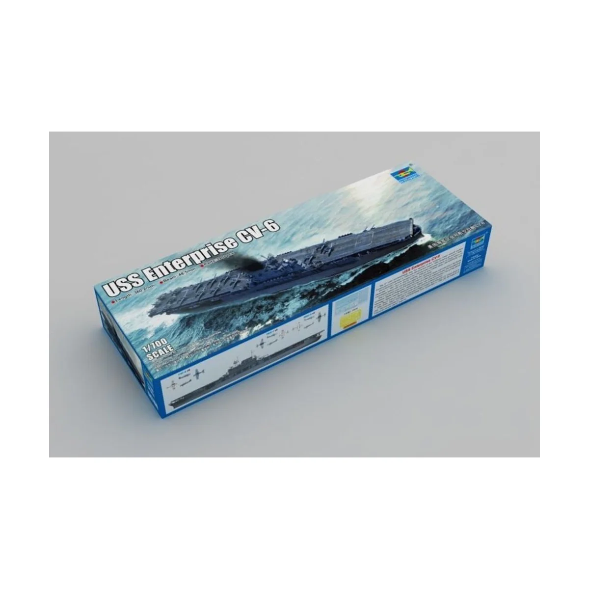 USS Enterprise CV-6, 1/700 - Trumpeter 06708