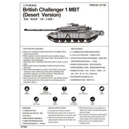 British Challenger 1MTB (Desert version), 1/72 - Trumpeter 07105 2