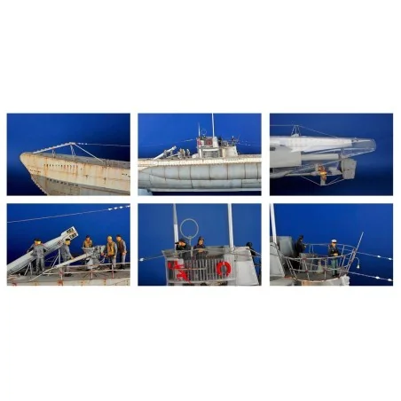 DKM U-Boot Type VIIC U-552, 1/48 - Trumpeter 06801