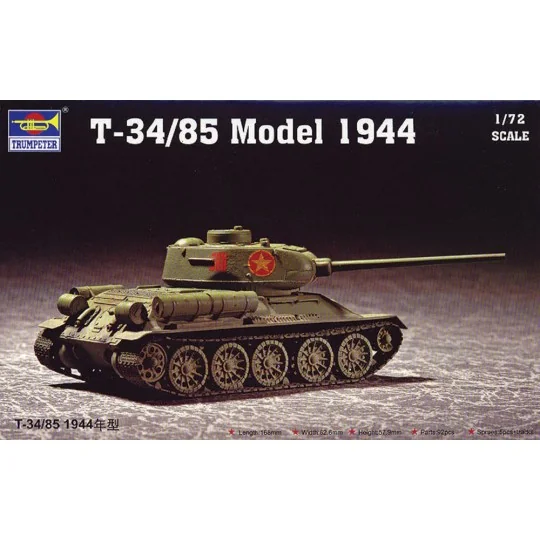 Soviet T-34/85 Model 1944, 1/72 - Trumpeter 07207