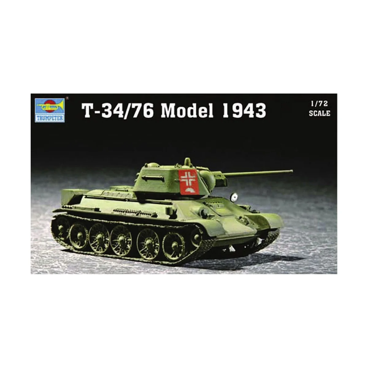 Soviet T-34/76 Model 1943, 1/72 - Trumpeter 07208