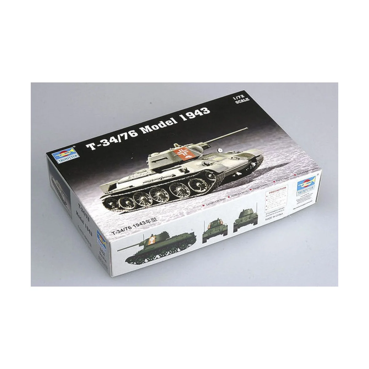 Soviet T-34/76 Model 1943, 1/72 - Trumpeter 07208