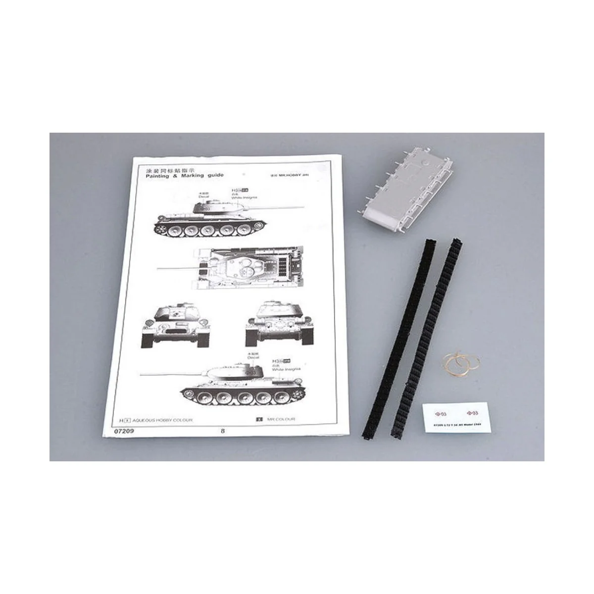 Soviet T-34/85 Model 1944, 1/72 - Trumpeter 07209