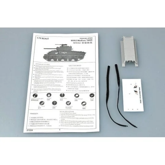 M4A3 Tank, 1/72 - Trumpeter 07224