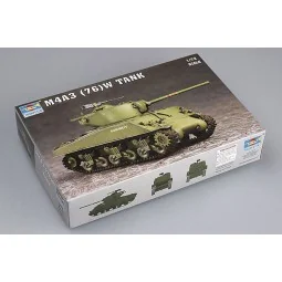 M4A3 76(W) Tank, 1/72 - Trumpeter 07226 2