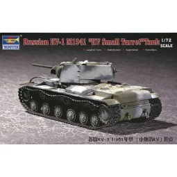 Russian KV-1 M1941 ''KV Small Turret'' Tank, 1/72 - Trumpeter 07232