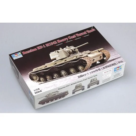 KV-1 1942 Heavy Cast Turret, 1/72 - Trumpeter 07231