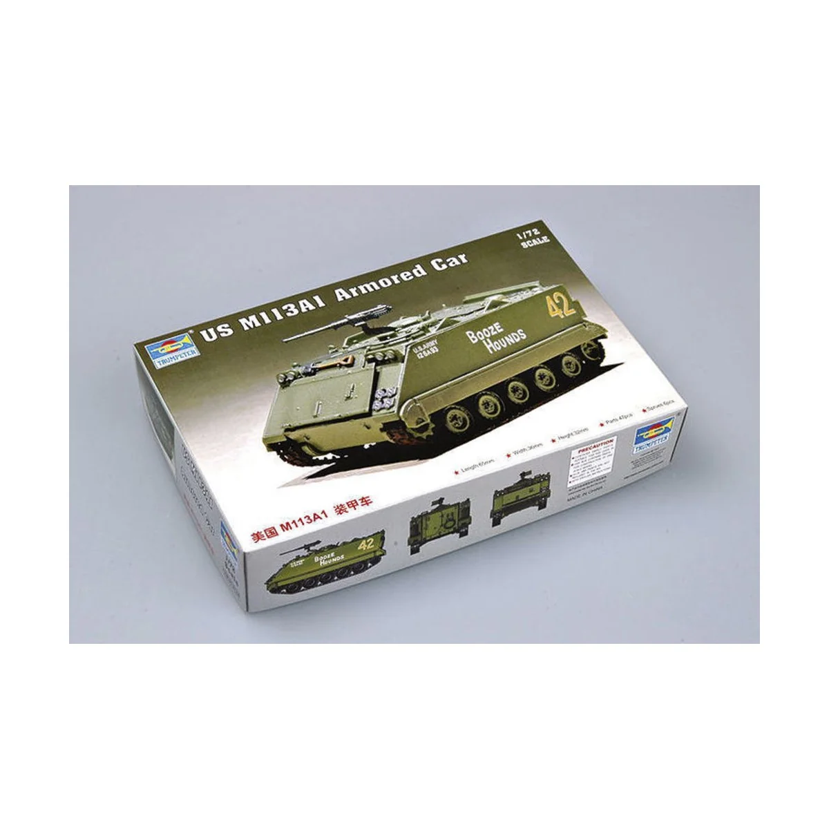 US M 113 A1 Armored Car, 1/72 - Trumpeter 07238