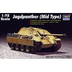 German Jagdpanther (Mid Type), 1/72 - Trumpeter 07241