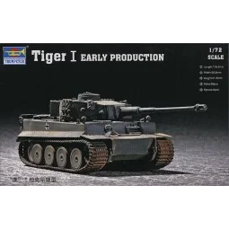 Tiger 1 Tank (Early), 1/72 - Trumpeter 07242