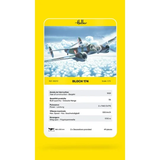 Bloch 174, 1/72 - Heller 80312