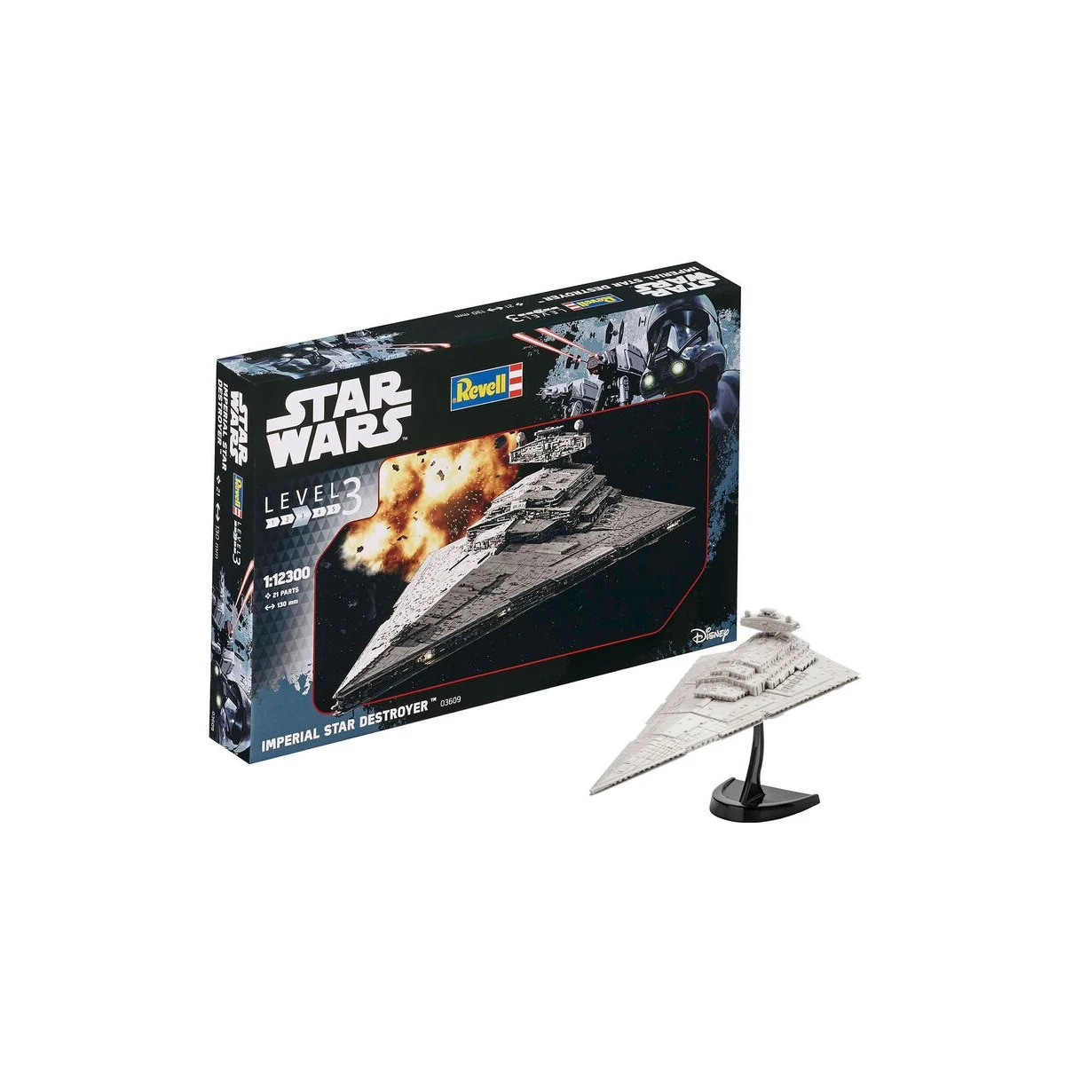 Imperial Star Destroyer, 1/12300 - Revell 03609