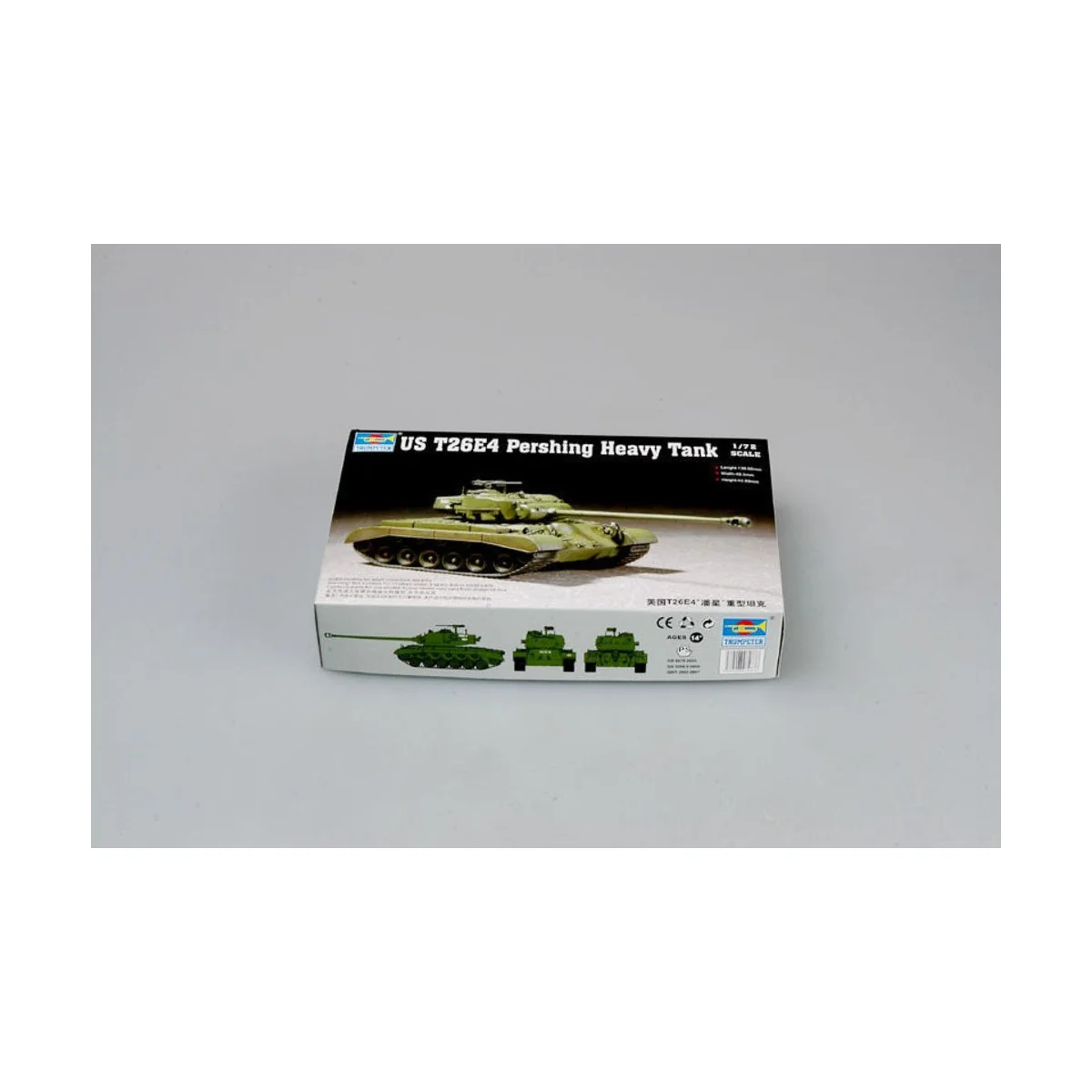 US T26E4 Heavy Tank, 1/72 - Trumpeter 07287