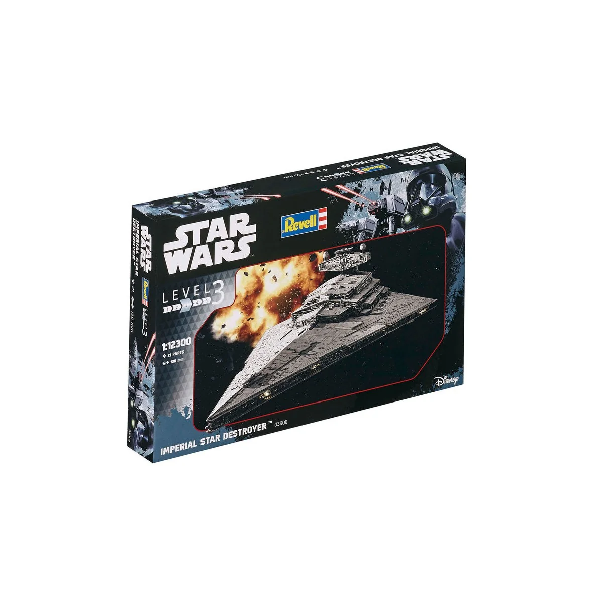 Imperial Star Destroyer, 1/12300 - Revell 03609