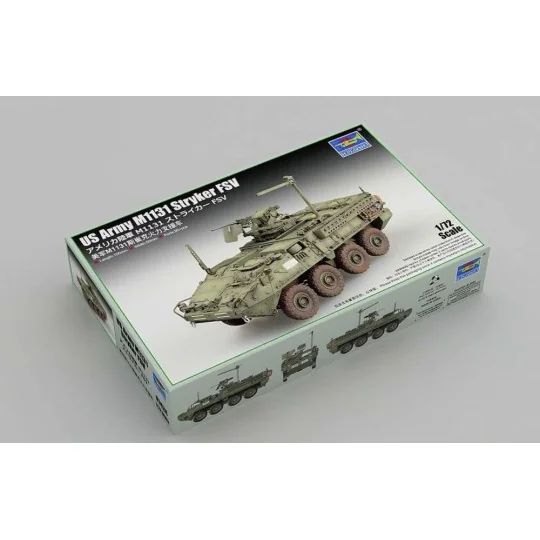US Army M1131 Stryker FSV, 1/72 - Trumpeter 07424
