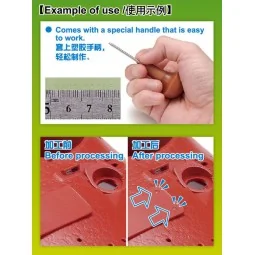 HG Micro Rivet Punch (23 Pcs, 0.25mm-1.35mm) - Master Tools 08020 2