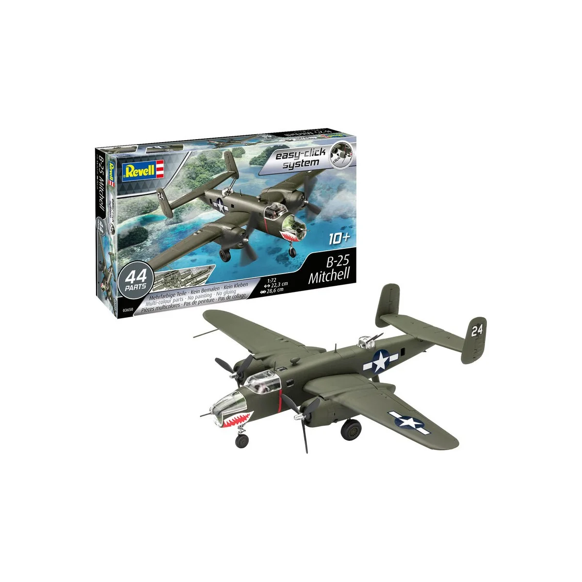 B-25 Mitchell, 1/72 - Revell 03650