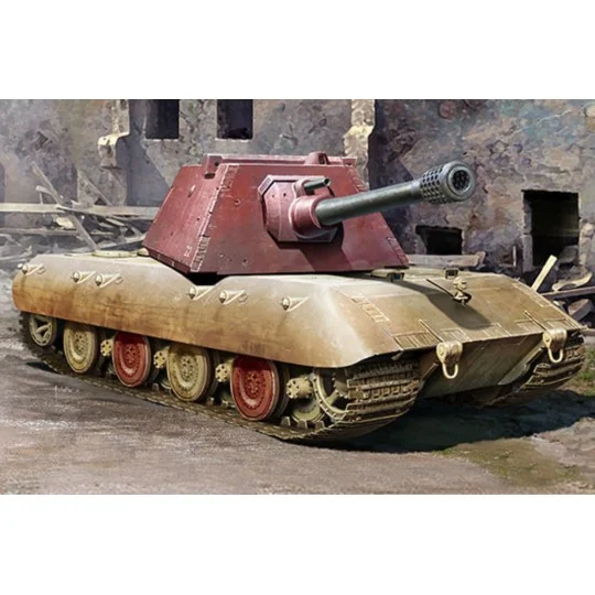 E-100 Heavy Tank -Krupp Turret, 1/35 - Trumpeter 09543
