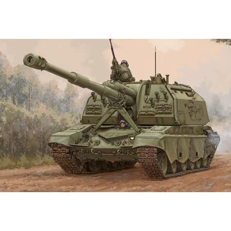 2S19-M2 Self-propelled Howitzer, 1/35 - Trumpeter 09534