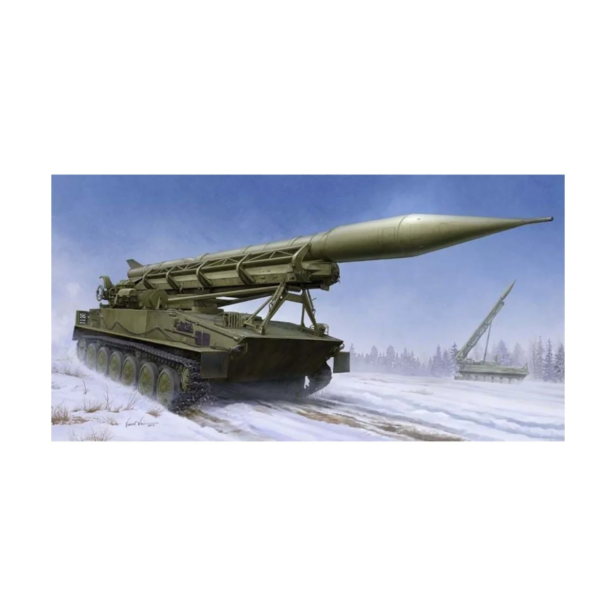 2P16 Launcher with Missile of 2k6 Luna (FROG-5), 1/35 - Trumpeter 0...