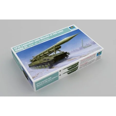2P16 Launcher with Missile of 2k6 Luna (FROG-5), 1/35 - Trumpeter 0...