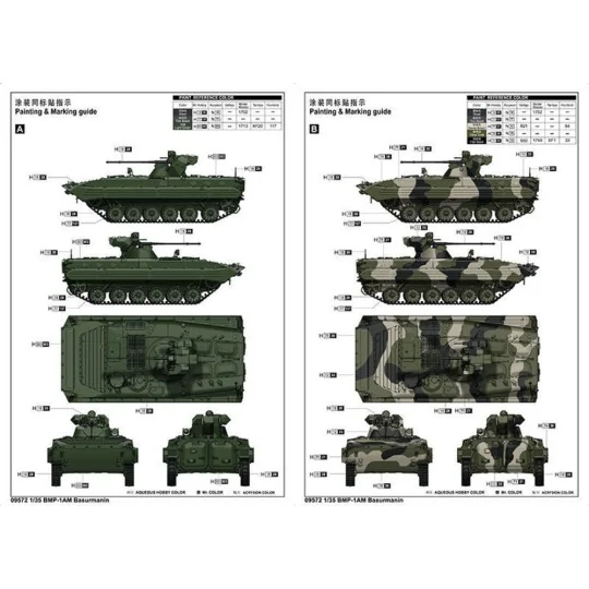 BMP-1 Basurmanin IFV, 1/35 - Trumpeter 09572