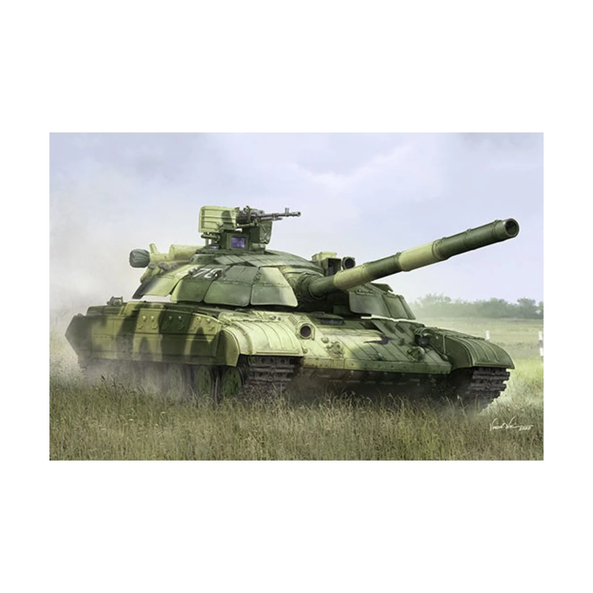 Ukraine T-64BM Bulat Main Battle Tank, 1/35 - Trumpeter 09592