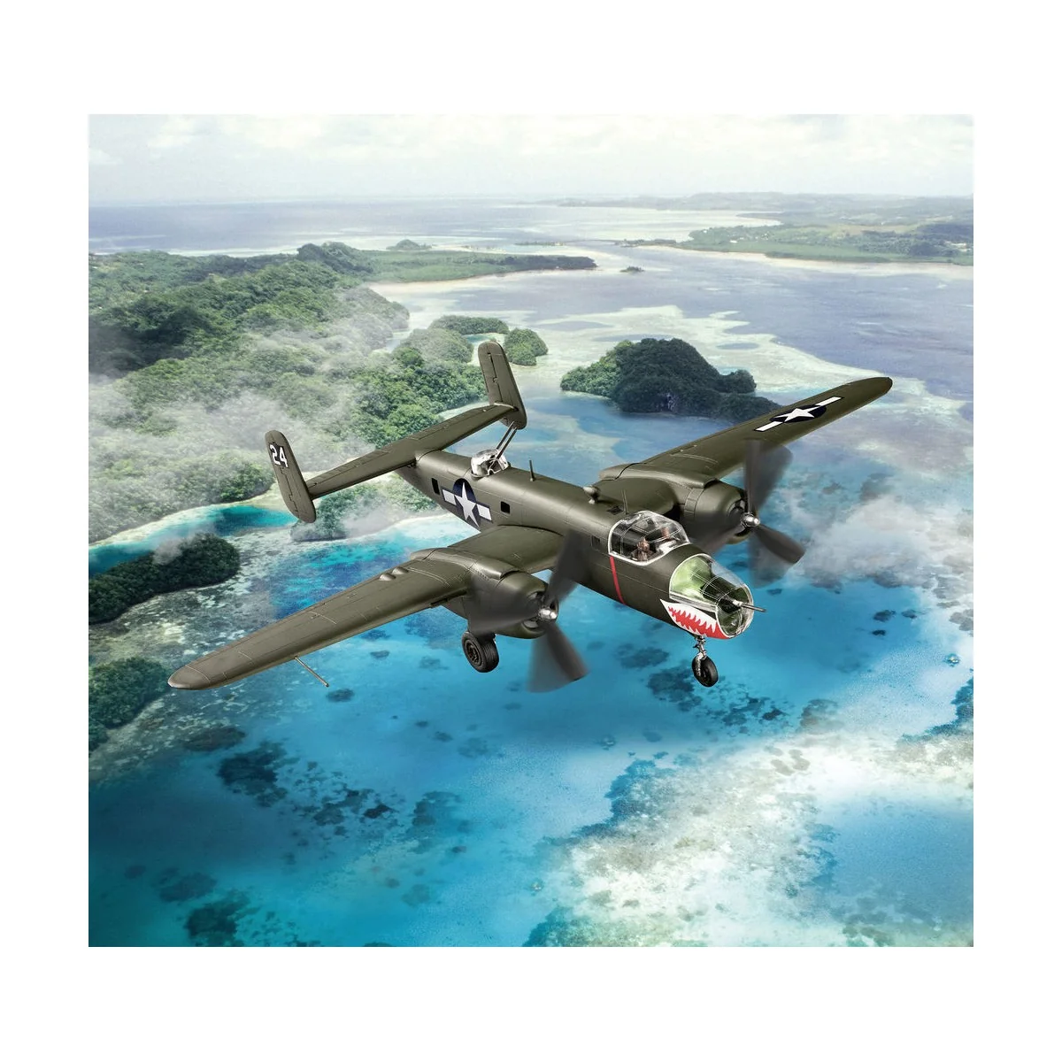 B-25 Mitchell, 1/72 - Revell 03650