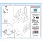 Acrylic Diorama Display Case 316 x 276 x 136mm - Master Tools 09849
