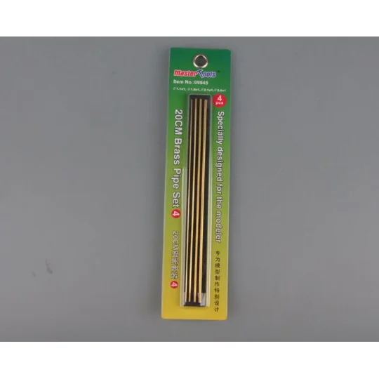 20CM Brass Pipe / Messingrohr Set 4 - Master Tools 09945