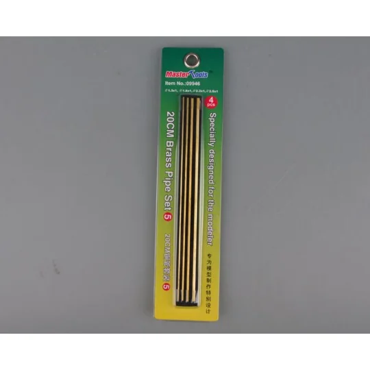20CM Brass Pipe / Messingrohr Set 5 - Master Tools 09946