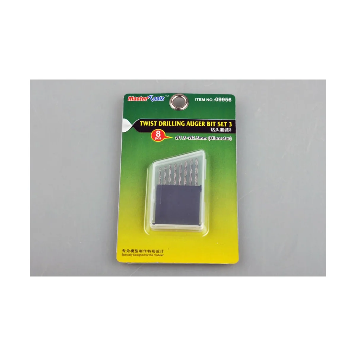 Twist Drilling Auger Bit set 3 (1, 8-2, 5) - Master Tools 09956