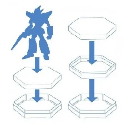 Hexagon base - Master Tools 09963