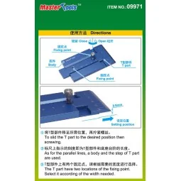 Sliding T-square - Master Tools 09971 2